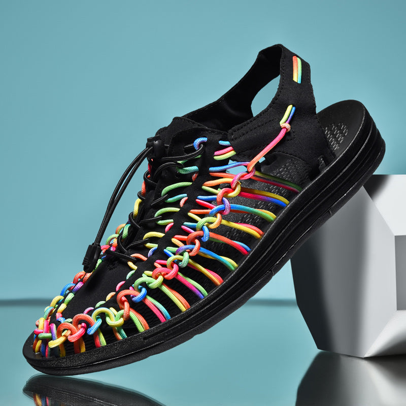 Herren Mesh Sandalen Mit Atmungsaktivem Design