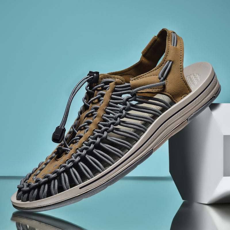 Herren Mesh Sandalen Mit Atmungsaktivem Design