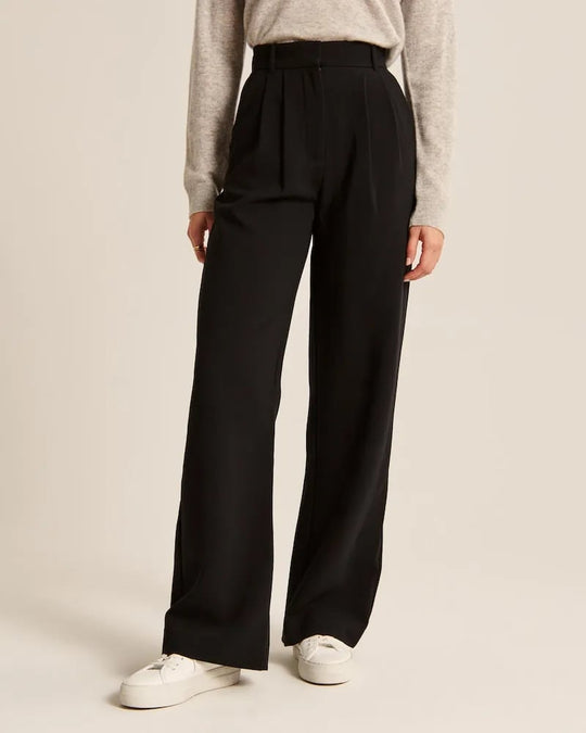Damen Leichtgewichtige Tailored Wide Leg Pants