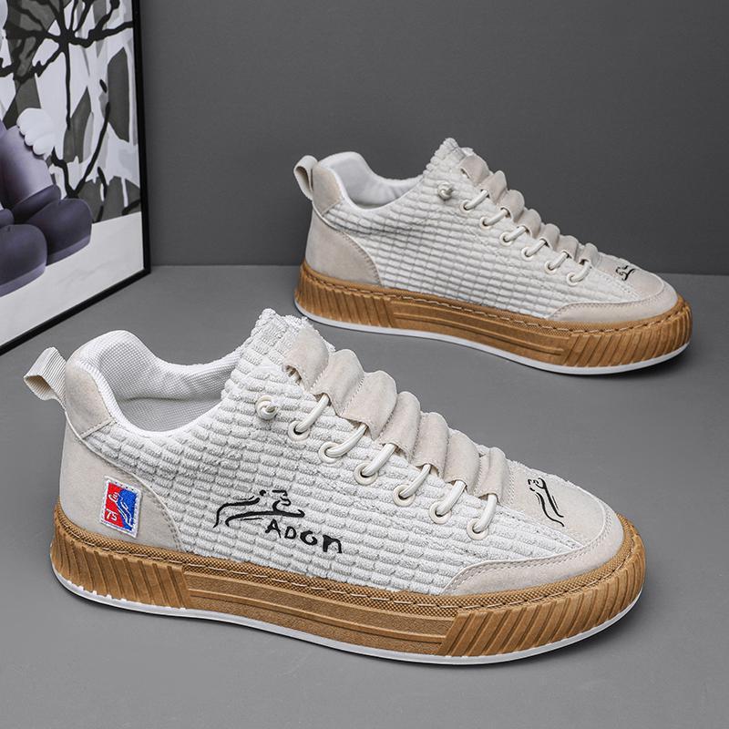 Fudus | Sportliche Cord Stoffschuhe Für Herren