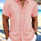 Herren Atmungsaktives Stilvolles Sommerhemd Für Alltag