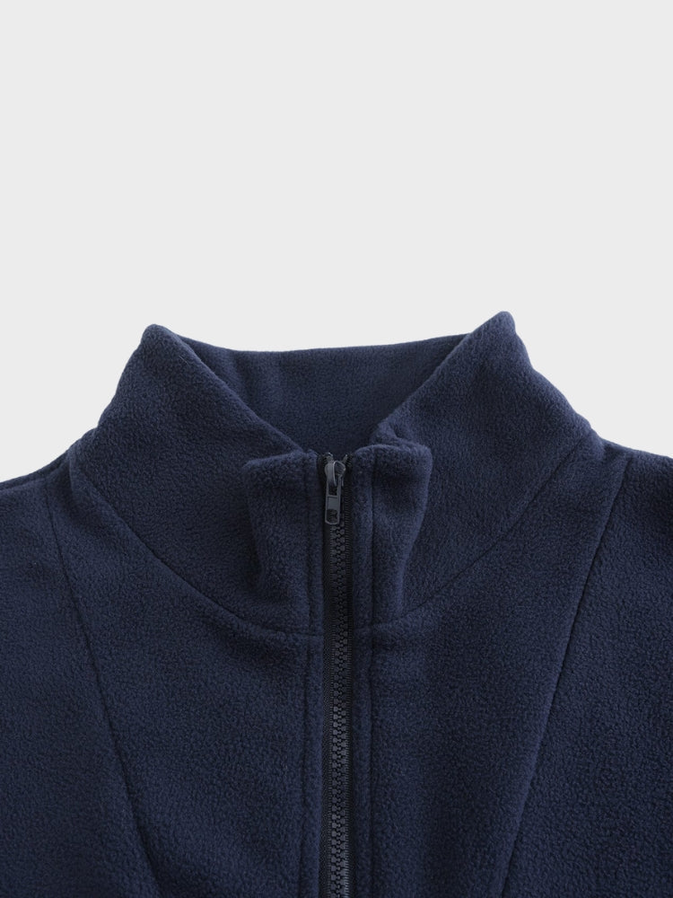 Pullover Halfzip Unisex Zeitlos Elegant