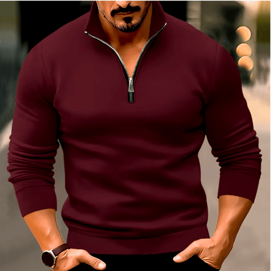 Fudus | Herren Pullover Pullover Mit Reißverschluss Herren Bequem & Lässig
