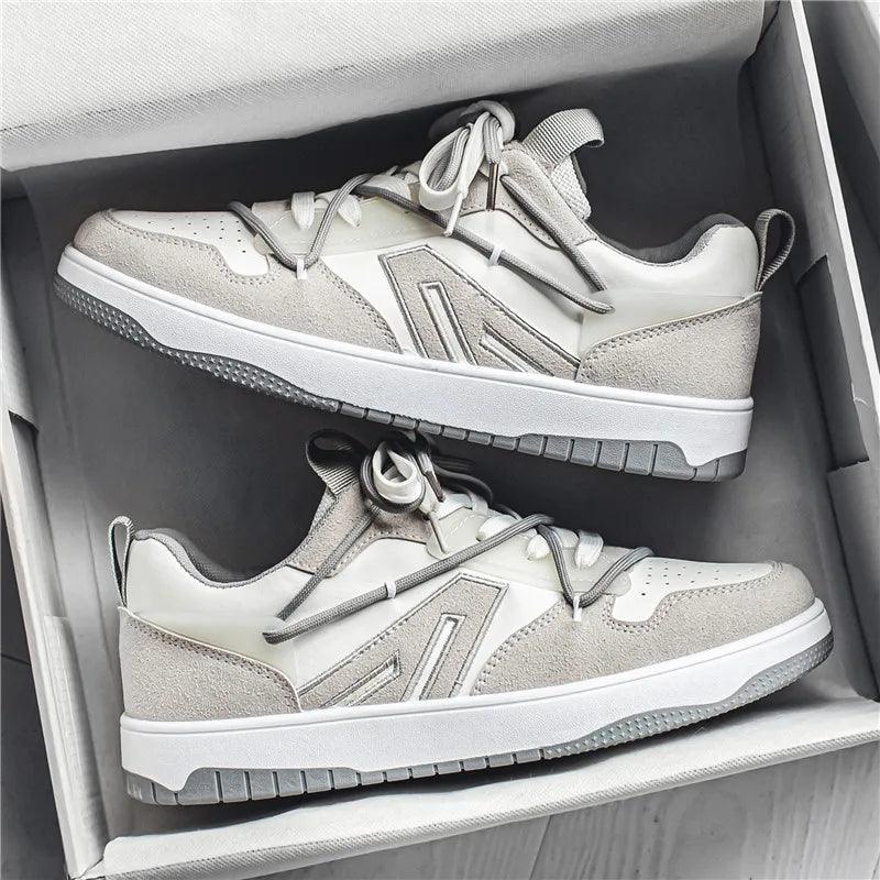 Fudus-Top-Skate-Schuhe mit kontrastierenden Schnürsenkeln - Ryler