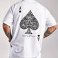 T-Shirt Sommer Weinlese Ace of Spades