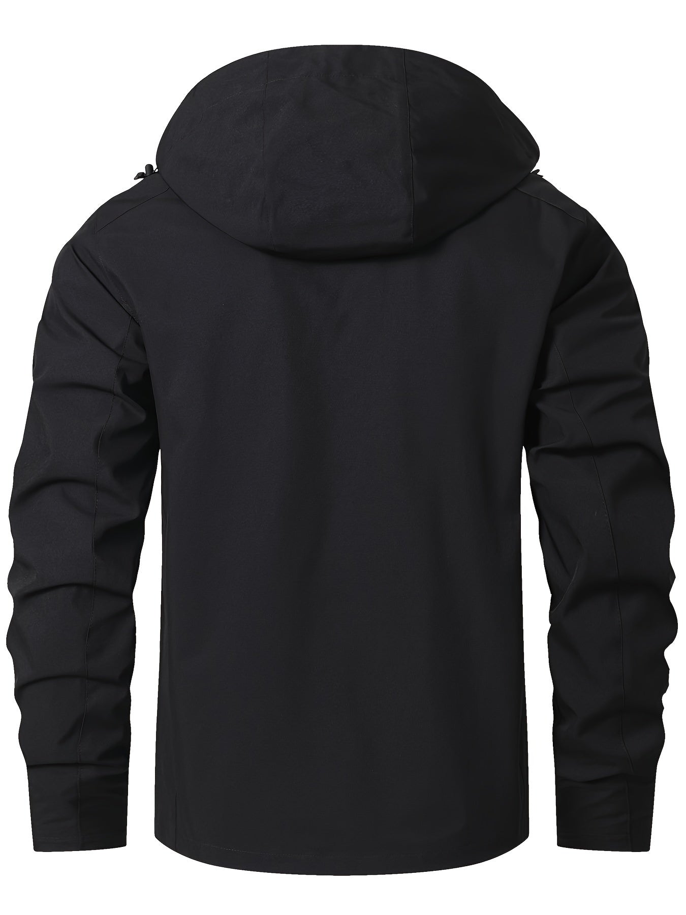 Gestreifter Windbreaker Herren Wasserdicht Mit Kapuze