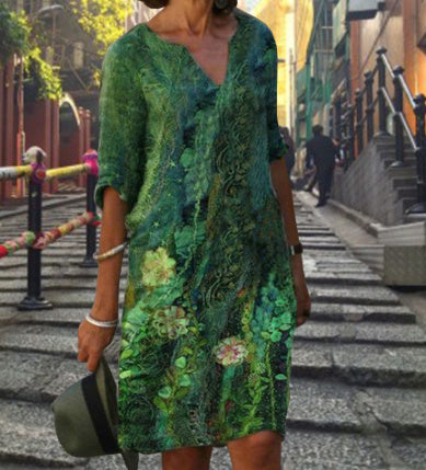 Fudus | Stilvolles Und Gemütliches Leinenkleid