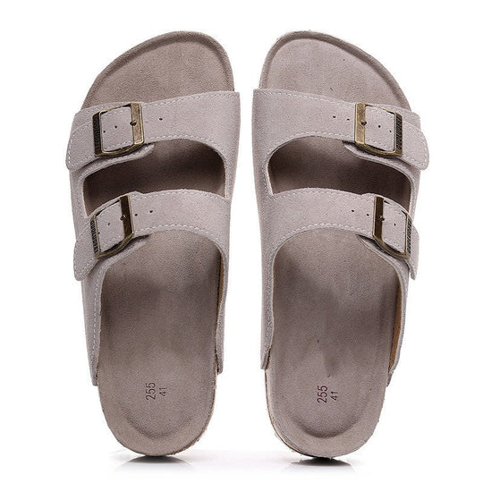 Damen Orthopädische Sandalen Mit Kork Fußbett Unterstützung