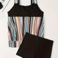 Damen Muster Tankini Top