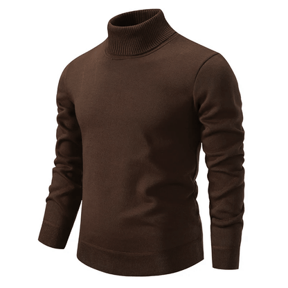 Rollkragenpullover Herren Weich Elegant