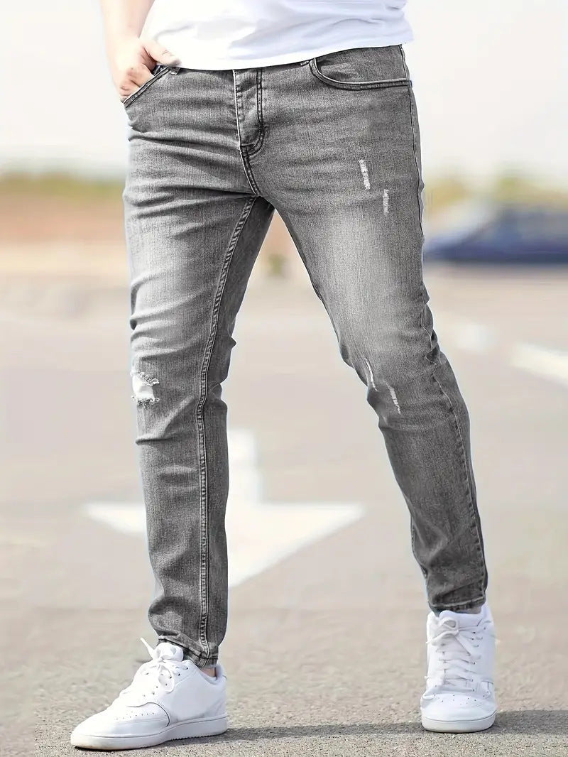 Fudus | Slim Fit Stretch Jeans Im Amerikanischen Stil