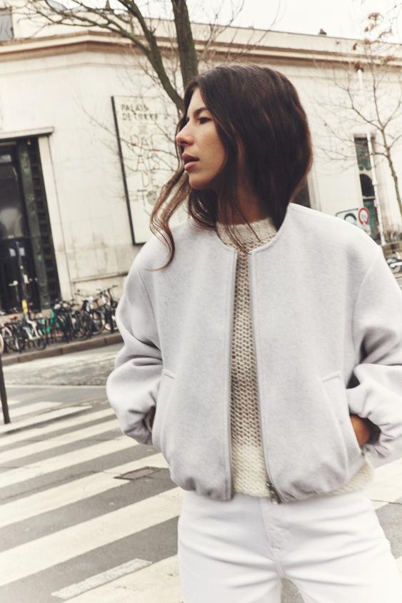 Bomberjacke Lässig Damen Belle