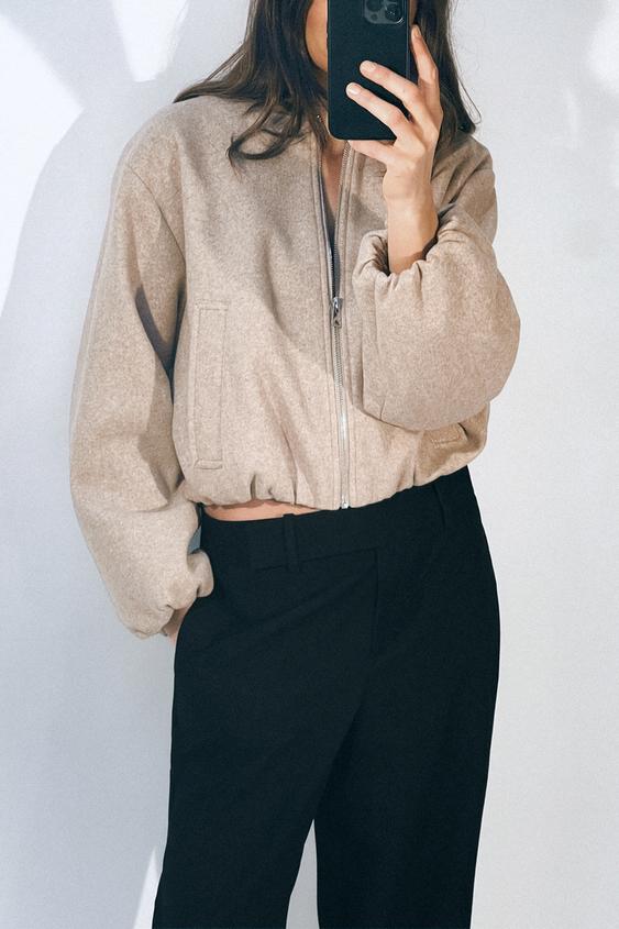 Bomberjacke Lässig Damen Belle