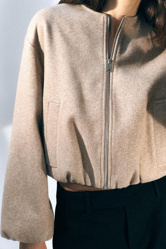 Bomberjacke Lässig Damen Belle