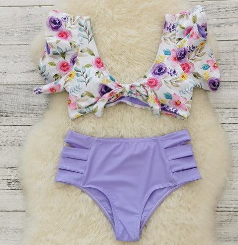 Fudus | Mia Florales Rüschen-bikini-set Für Stil Und Komfort