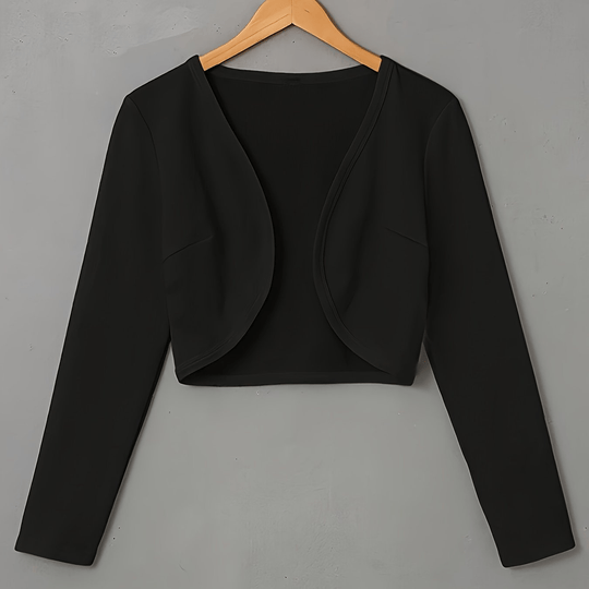 Damen Eleganter Bolero Blazer Vielseitiger Stil