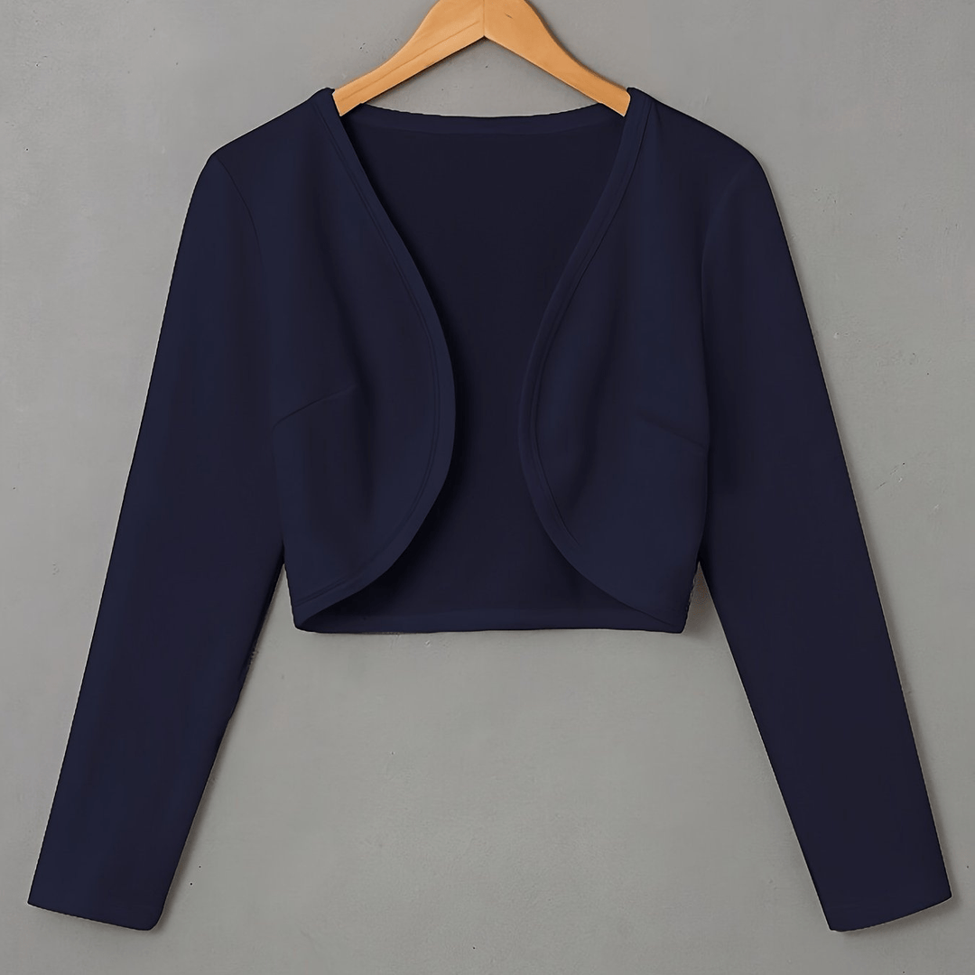 Damen Eleganter Bolero Blazer Vielseitiger Stil