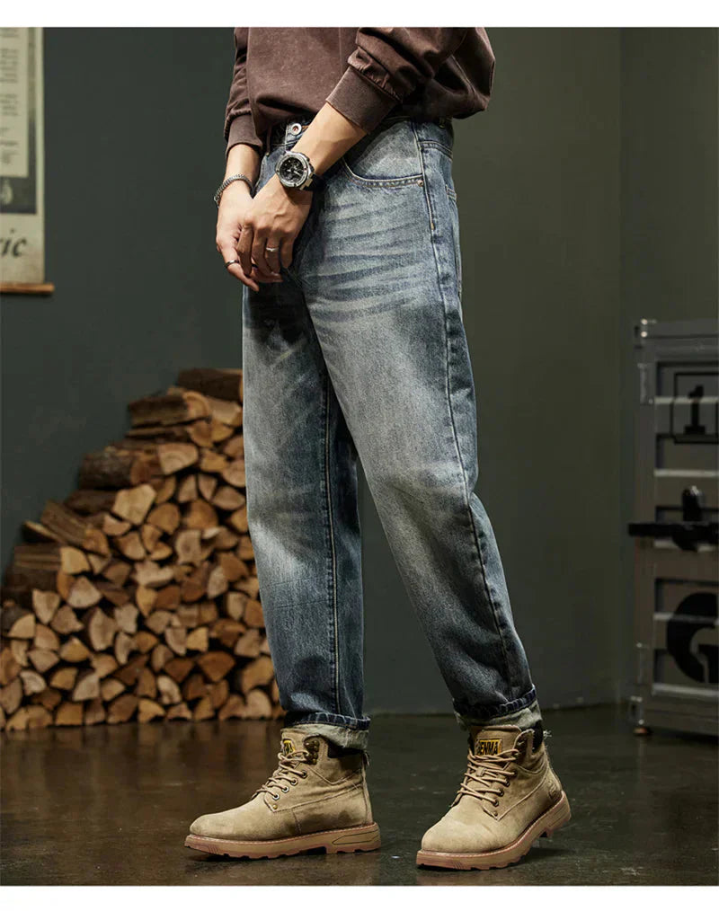 Damen Bequeme Weite Jeans Für Jeden Anlass