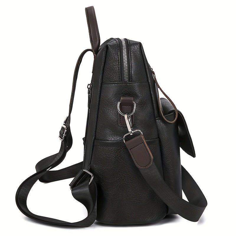 Damen Diebstahlsichere Leder Reisetasche