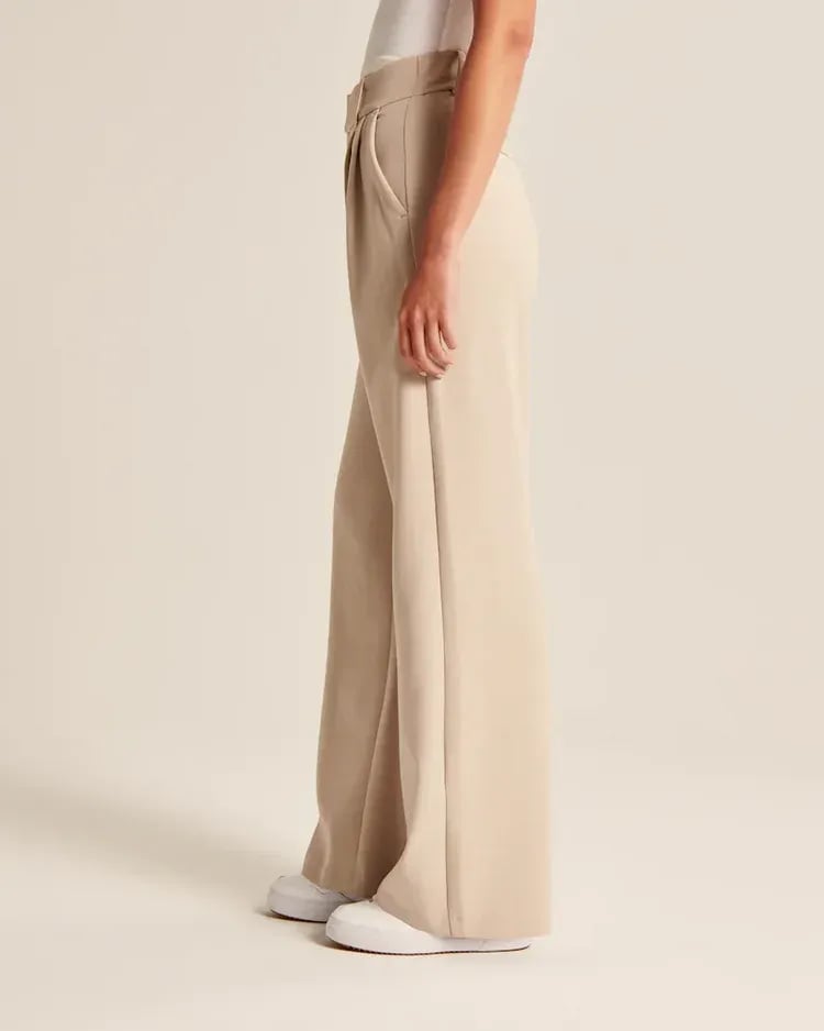 Fudus | Leichtgewichtige Tailored Wide Leg Pants