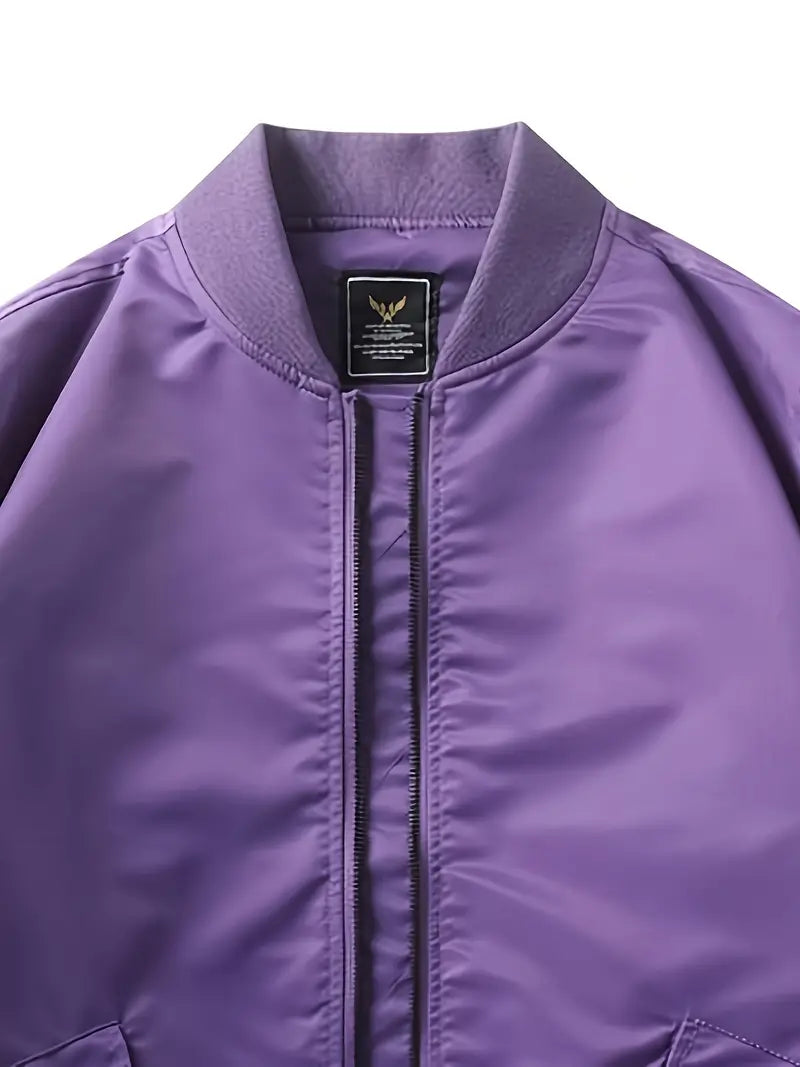 Bomberjacke Klassisch Chic Komfort