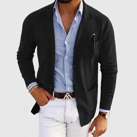 Herren Blazer Elegant Komfortabel Vielseitig