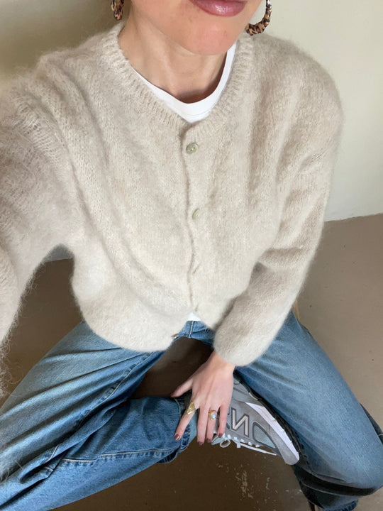 Pullover Lässig Button Up Elegant