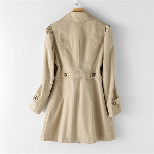Damen Trenchcoat Bequemer Modischer Mantel Frühling Sommer