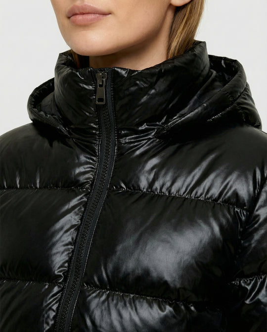 Damen Steppjacke mit Glänzend & Leicht | Fudus