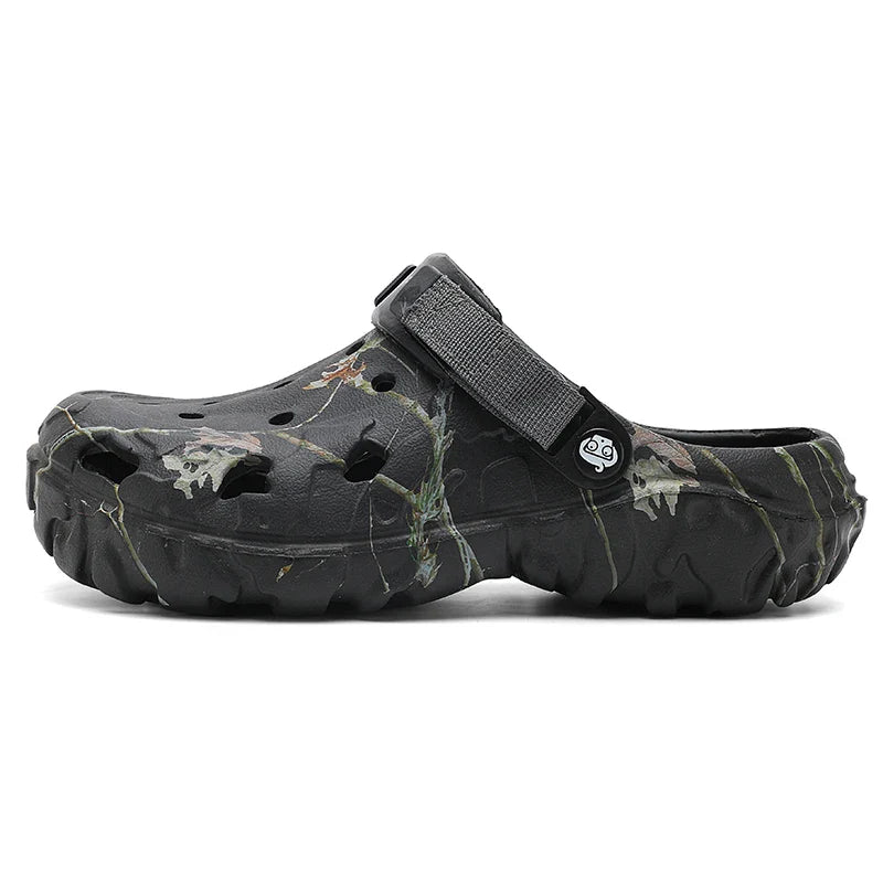 Herren Slip on Clogs Sandalen