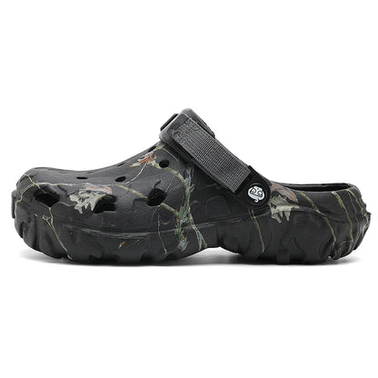 Herren Slip on Clogs Sandalen
