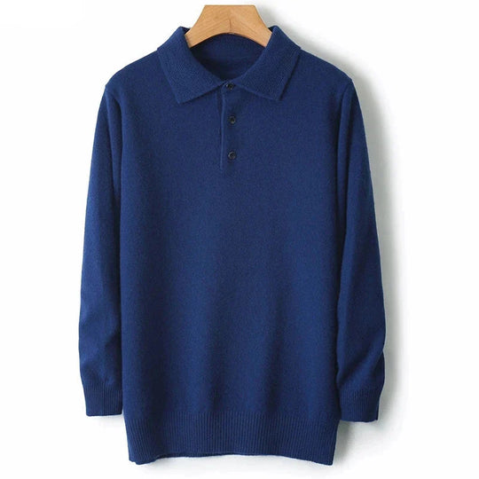 Merino Wolle Polo Chic Bequem