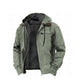Herrenjacke Mit Kapuze Reibverschluss Und Weichem Fleecefutter