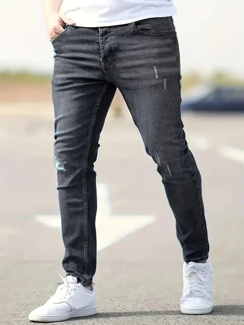 Fudus | Slim Fit Stretch Jeans Im Amerikanischen Stil
