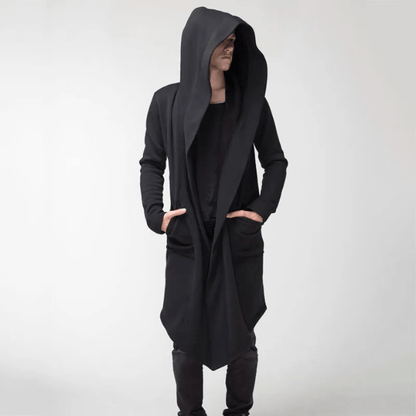 Herren Trenchcoat Jacke Mit Kapuze Wasserdicht