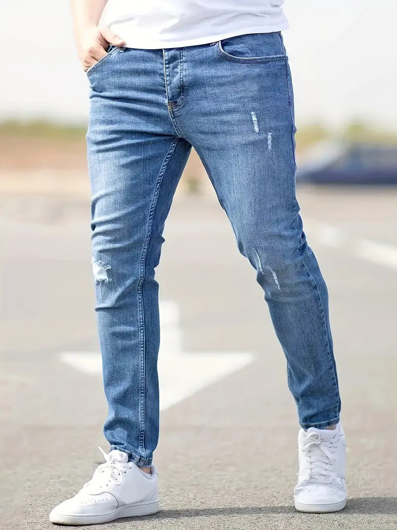 Fudus | Slim Fit Stretch Jeans Im Amerikanischen Stil