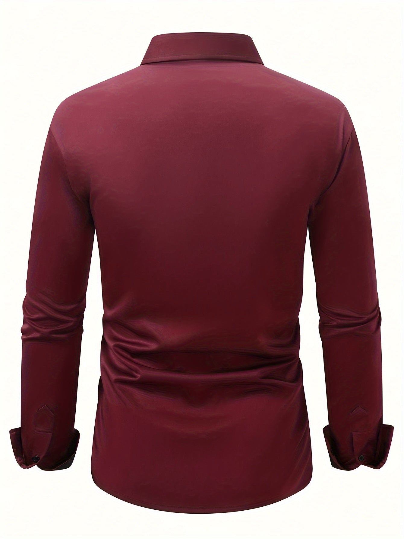 Fudus | Elegantes Herrenhemd Mit Polyester Mischung