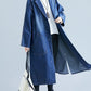 Langer Denim Trenchcoat