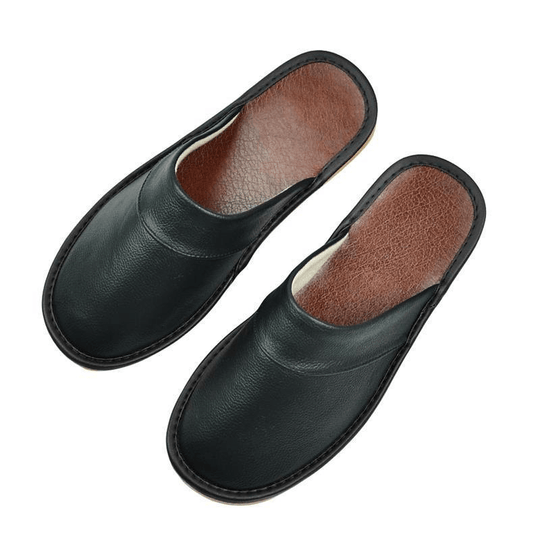 Herren Luxus Herren Hausschuhe Slipper