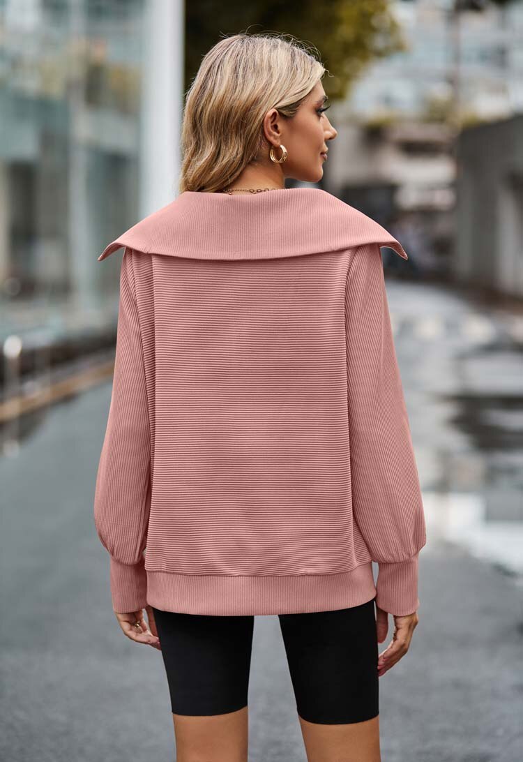 Damen Trendiger Pullover Bequem Für Alltag
