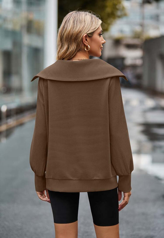 Damen Trendiger Pullover Bequem Für Alltag