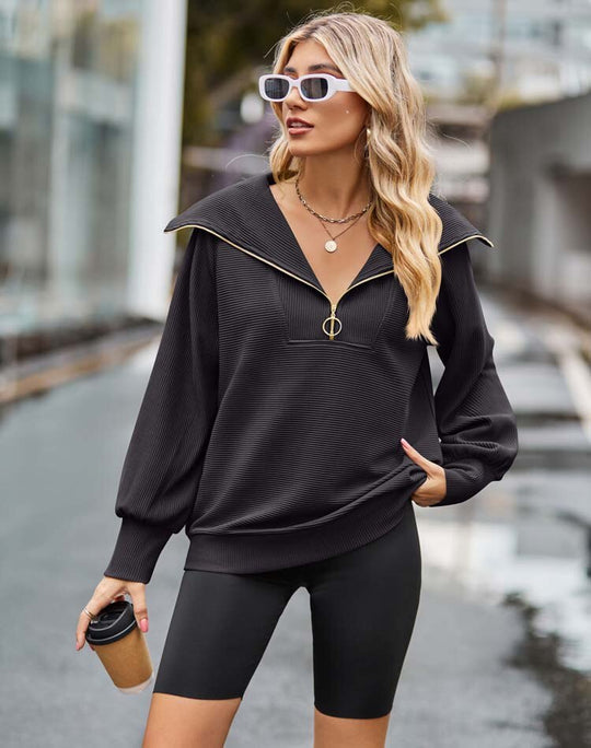 Damen Trendiger Pullover Bequem Für Alltag