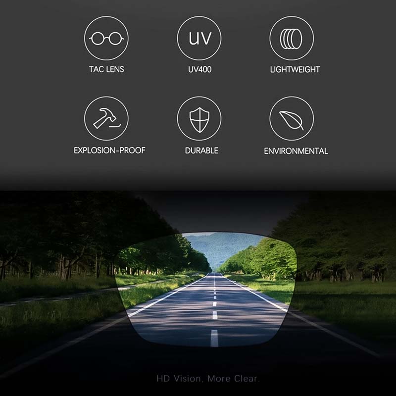 Herren Adventure Pro Polarisierte Motorrad Sonnenbrille Für Klare Sicht