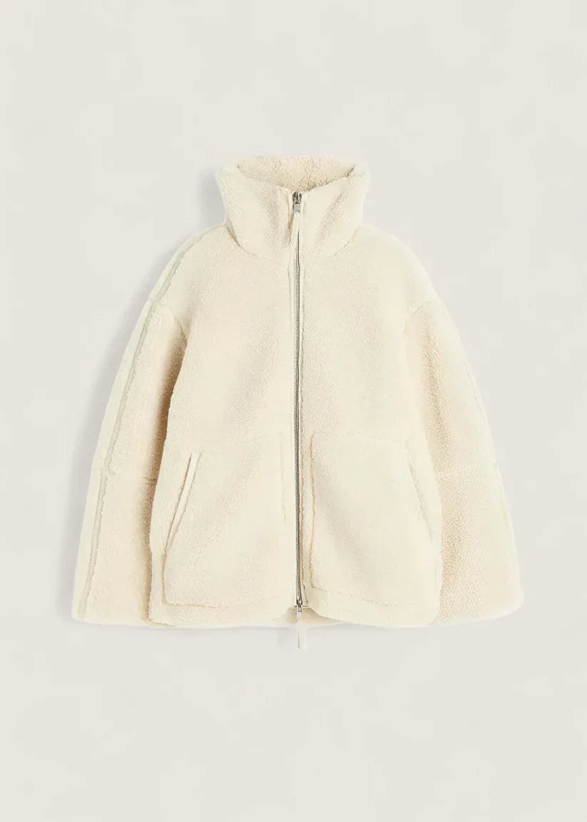 Fudus Fleecejacke Creme - Lena