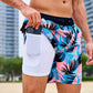 Herren Badeshorts Aus Leichtem Schnell Trocknendem Stoff