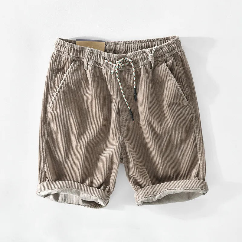 Herren Cord Shorts Freizeit
