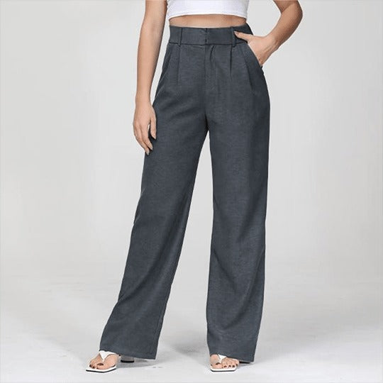 Tailored Pants mit weitem Bein für Frauen