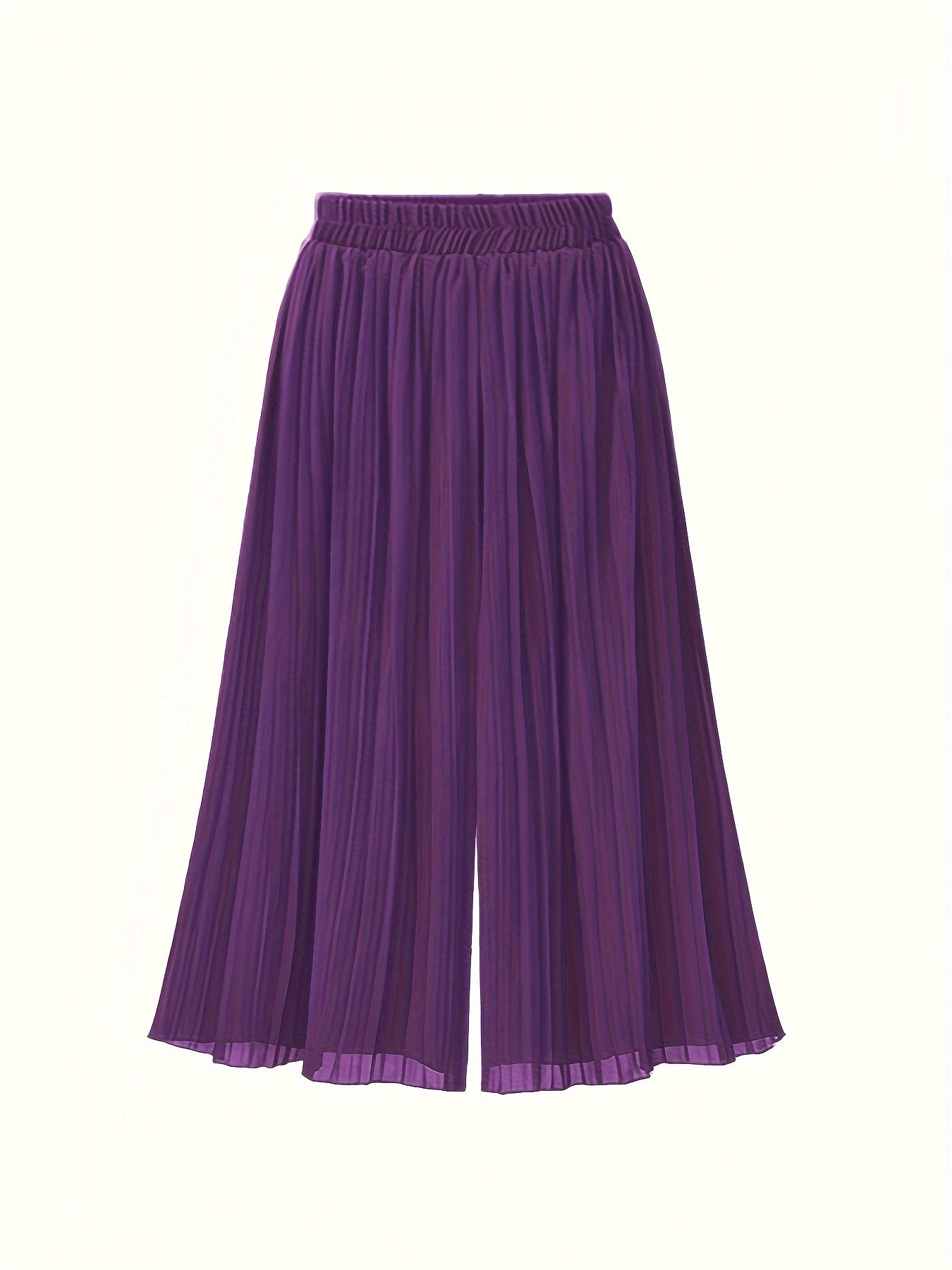 Damen Plissee Maxihose