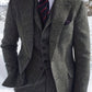 Herren Tweed Jacke Im Heritage Stil