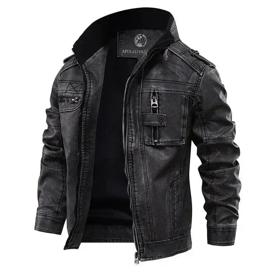 Herren Motorradjacke Stil und Sicherheit Vereint